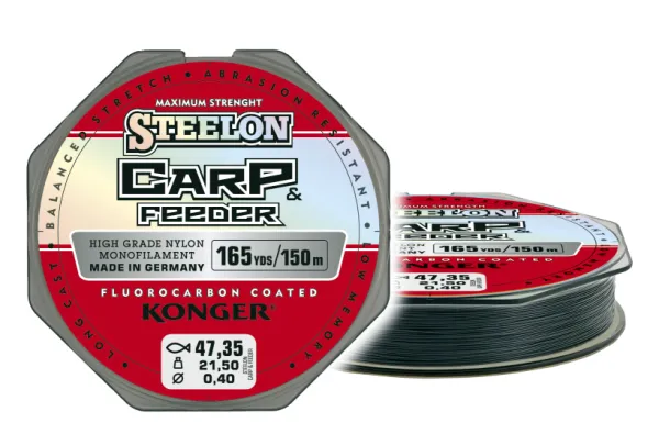 KONGER Steelon Carp & Feeder FC 0.35mm/150m