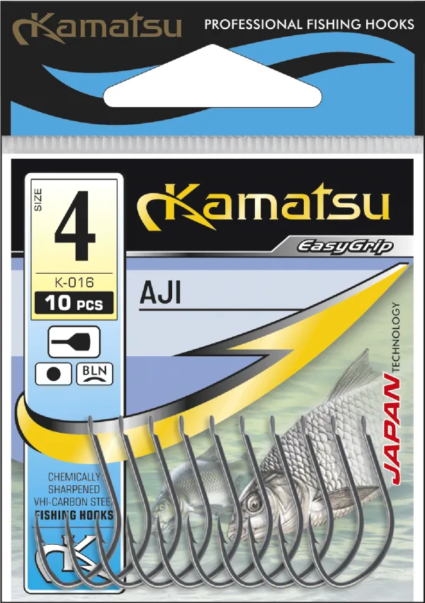 KAMATSU Kamatsu Aji 8 Black Nickel Flatted