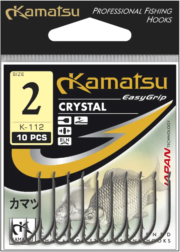 KAMATSU Kamatsu Crystal 2 Black Nickel Flatted