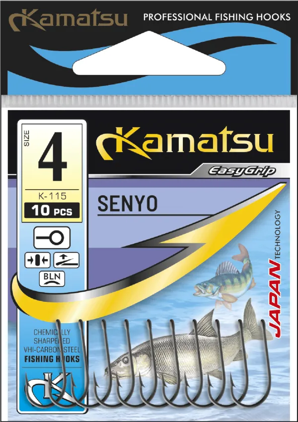 KAMATSU Kamatsu Senyo 8 Black Nickel Ringed