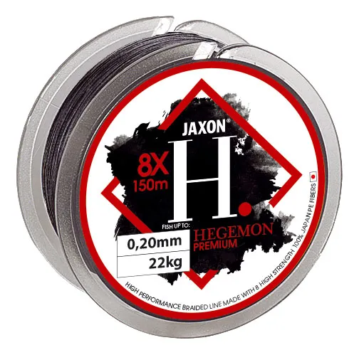 JAXON HEGEMON 8X PREMIUM BRAIDED LINE 0,10mm 150m