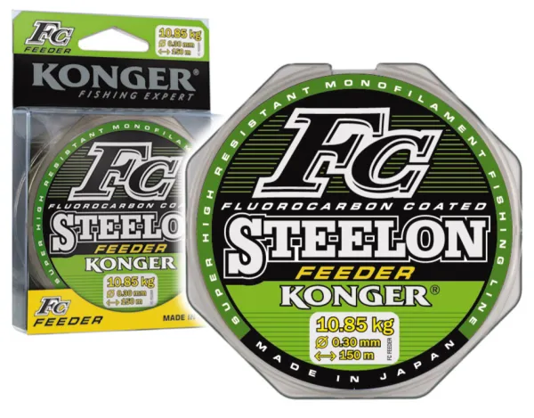 KONGER Steelon FC Feeder 0.16mm/100m