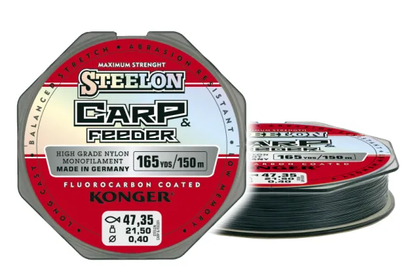 KONGER Steelon Carp & Feeder FC 0.20mm/150m