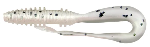 KONGER Big Tail Twist 10cm Pearl & pepper