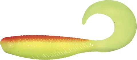 KONGER Shad Grub 6.4cm Nuclear & red