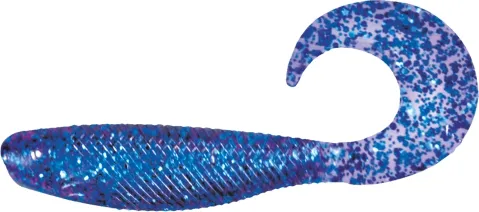 KONGER Shad Grub 6.4cm Electric blue