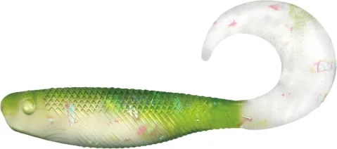 KONGER Shad Grub 6.4cm Mylar green