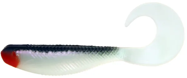 KONGER Shad Grub 8.9cm Bleeding pearl