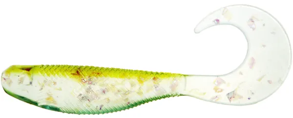 KONGER Shad Grub 8.9cm Mylar green