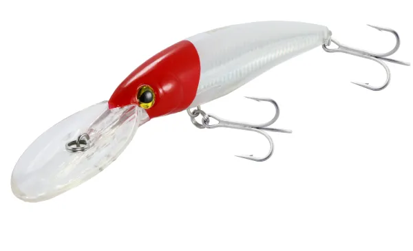 KAMATSU Deep Minnow 160F Red Head Zebra