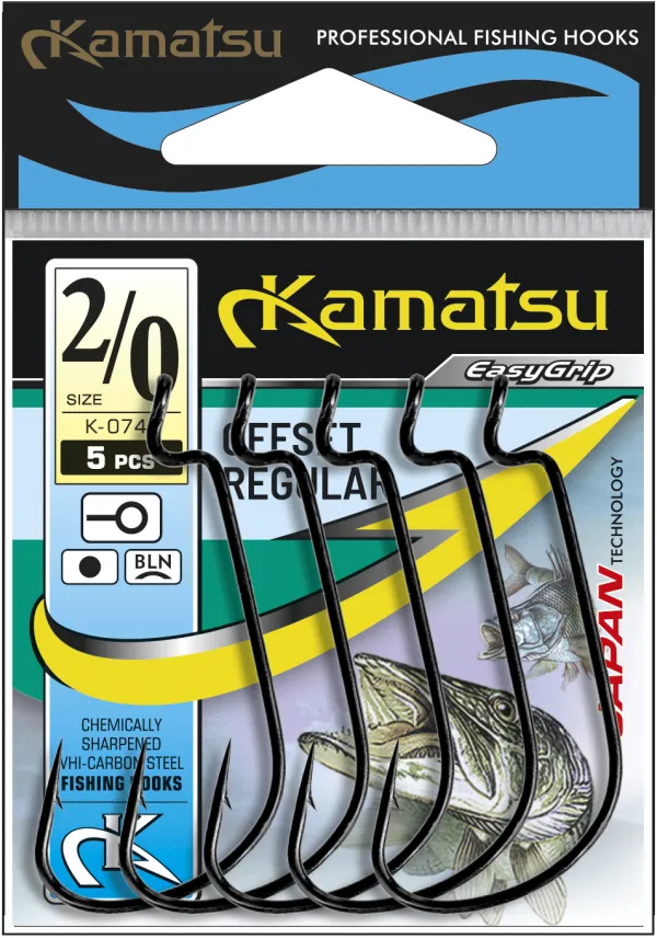 KAMATSU Kamatsu Offset Regular 2 Black Nickel Ringed