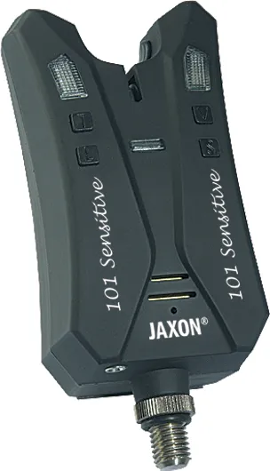 JAXON ELECTRONIC BITE INDICATOR XTR CARP SENSITIVE 101 Yellow R9/6LR61 9V