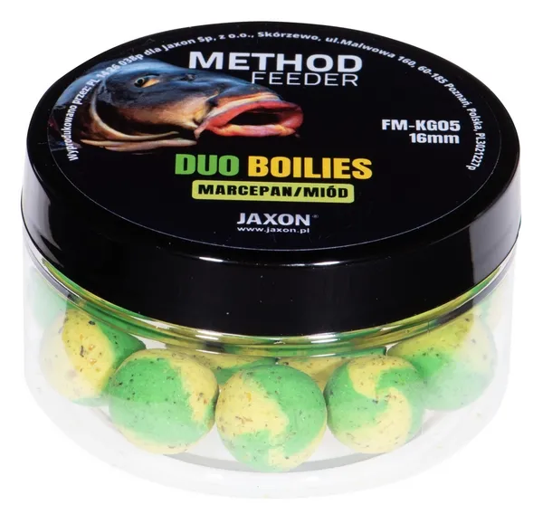 JAXON DUO-BOILIES METHOD FEEDER MARZIPAN/HONEY 5x40g 16mm