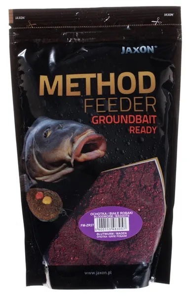 JAXON GROUNDBAIT READY BLOODWORM/MAGGOTS 750g